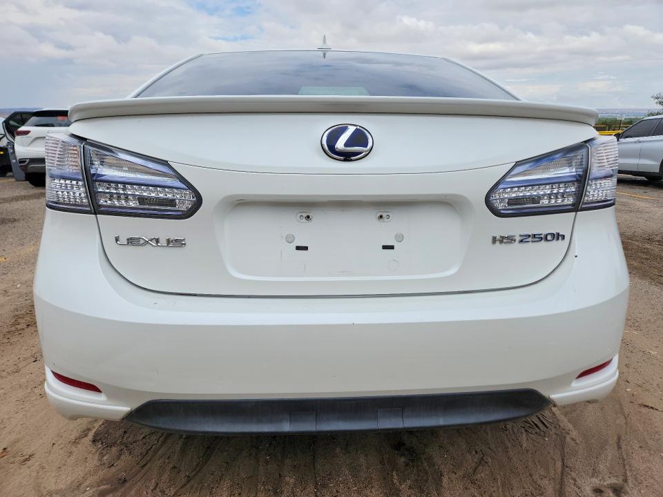 Продажа на аукционе авто 2010 Lexus Hs, vin: JTHBB1BAXA2022347        , номер лота: 69210656