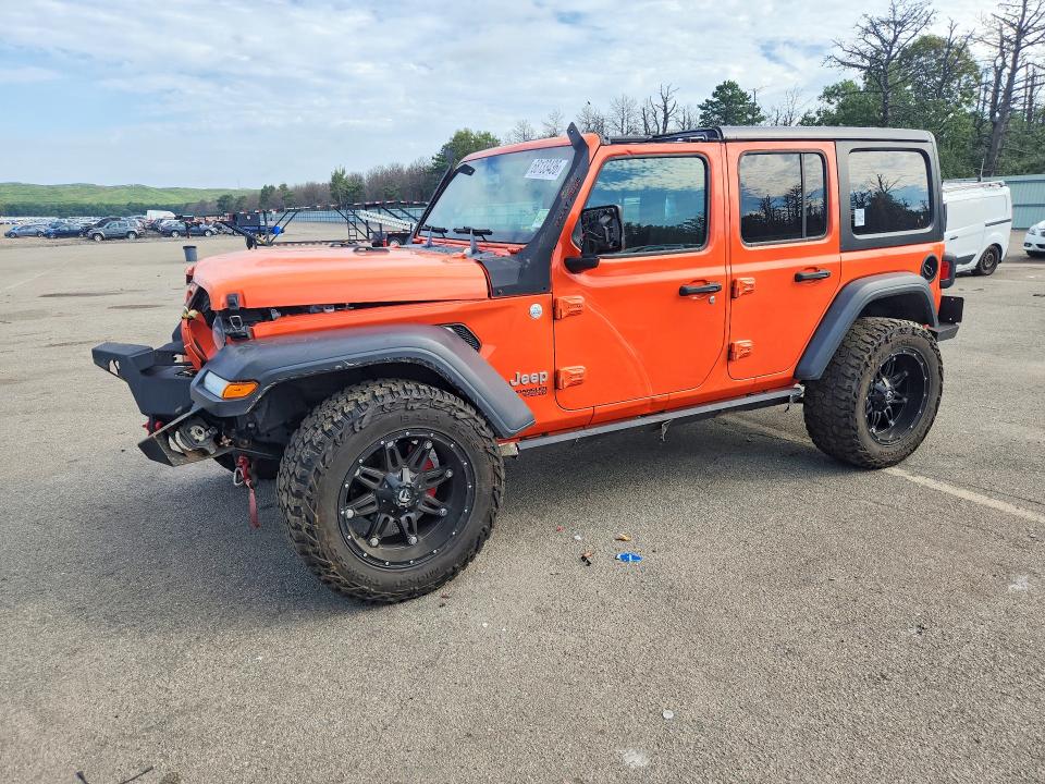 Продажа на аукционе авто 2018 Jeep Wrangler Unlimited, vin: 1C4HJXDG7JW190149, номер лота: 68133436