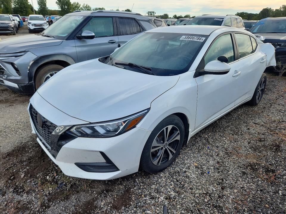 Aukcja sprzedaży 2022 Nissan Sentra, vin: 3N1AB8CV6NY216407, numer aukcji: 58606786