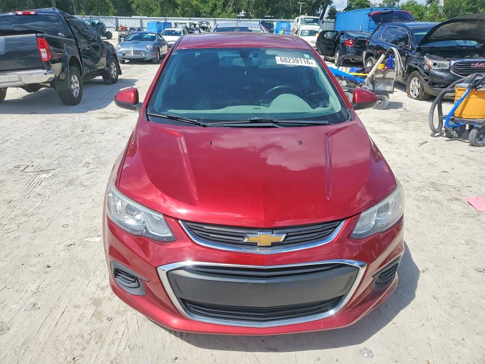 68239116 :رقم المزاد ، 1G1JD5SH6J4124799 vin ، 2018 Chevrolet Sonic مزاد بيع