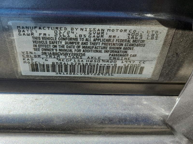 Продажа на аукционе авто 2024 Nissan Sentra, vin: 3N1AB8CV5RY289256, номер лота: 70478856