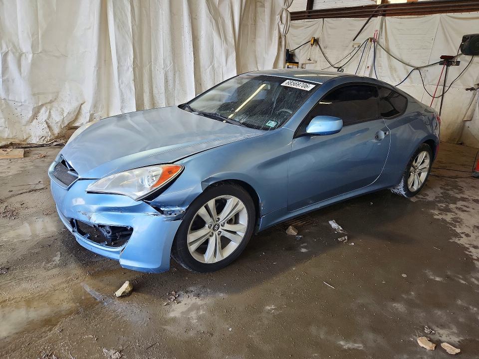 2010 Hyundai Genesis Coupe მანქანა იყიდება აუქციონზე, vin: KMHHT6KDXAU028021, აუქციონის ნომერი: 68569706