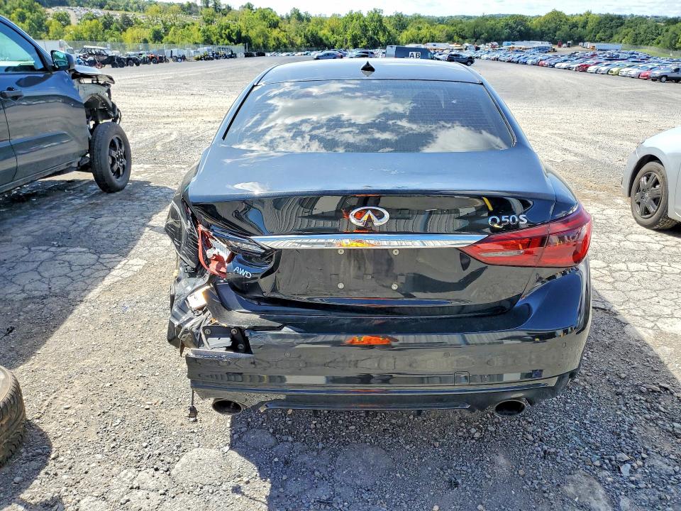 2019 Infiniti Q50 მანქანა იყიდება აუქციონზე, vin: JN1EV7AR1KM550660, აუქციონის ნომერი: 65695716