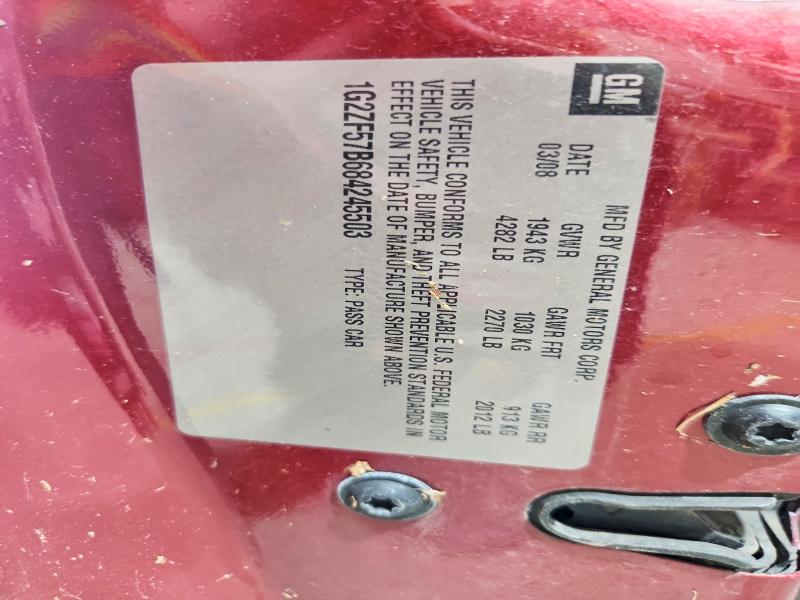 Продаж на аукціоні авто 2008 Pontiac G6, vin: 1G2ZF57B684245503, номер лоту: 69006296