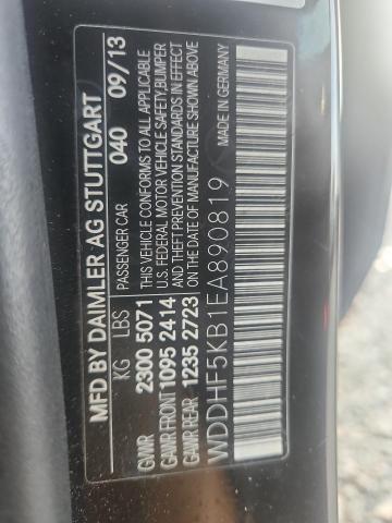 70077506 :رقم المزاد ، WDDHF5KB1EA890819 vin ، 2014 Mercedes-benz E مزاد بيع