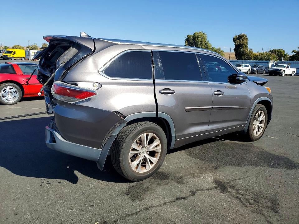Продажа на аукционе авто 2015 Toyota Highlander, vin: 5TDJKRFH3FS122244, номер лота: 67913036