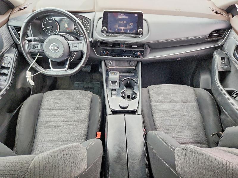 66047926 :رقم المزاد ، 5N1AT3AB7MC677298 vin ، 2021 Nissan Rogue مزاد بيع