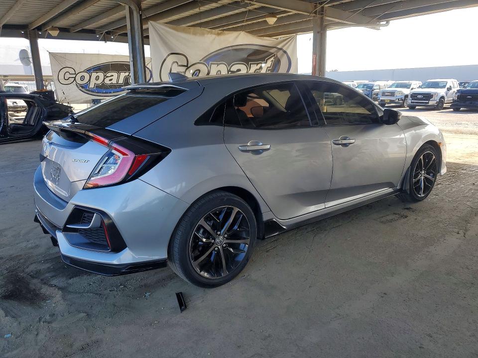 69815986 :رقم المزاد ، SHHFK7H45MU409010 vin ، 2021 Honda Civic مزاد بيع