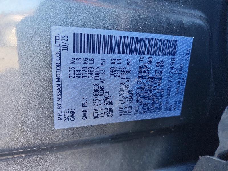 Aukcja sprzedaży 2026 Nissan Rogue, vin: 5N1BT3BA2TC727498, numer aukcji: 67535026