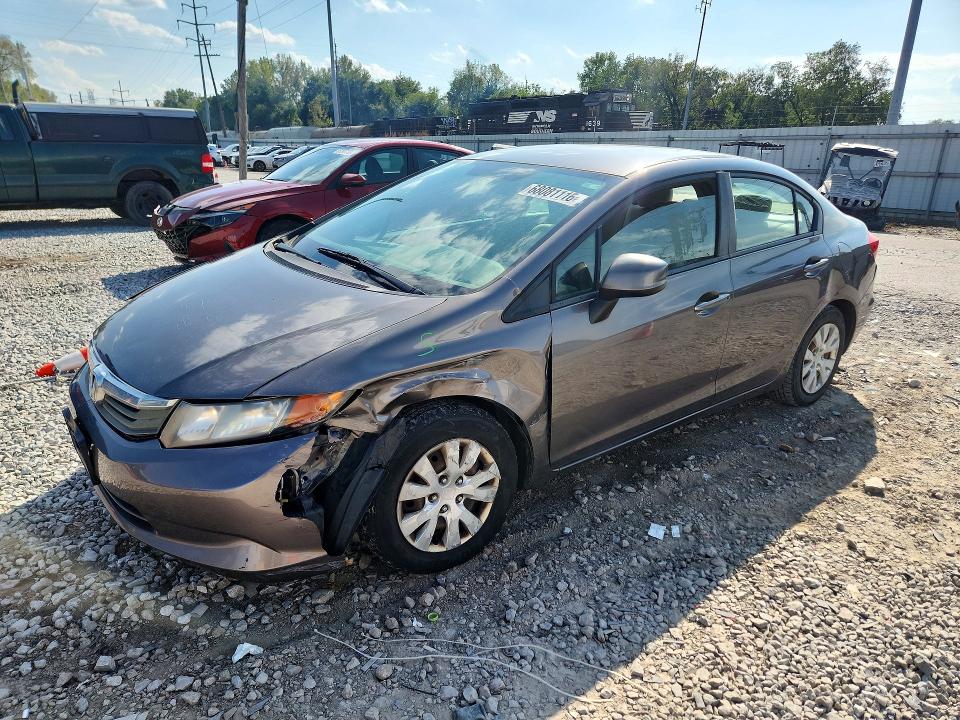 Auction sale of the 2012 Honda Civic, vin: 19XFB2F56CE373865, lot number: 68081116