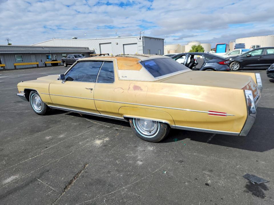 Продаж на аукціоні авто 1972 Cadillac Deville, vin: 6D47R2Q177345, номер лоту: 67759316