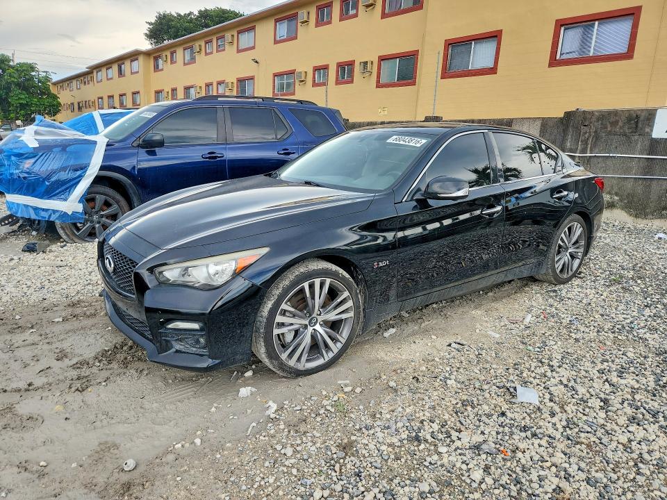 2016 Infiniti Q50 მანქანა იყიდება აუქციონზე, vin: JN1FV7AR8GM451748, აუქციონის ნომერი: 68043816