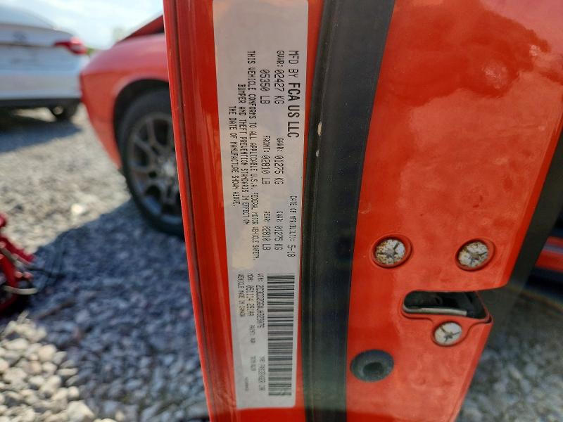 2018 Dodge Challenger მანქანა იყიდება აუქციონზე, vin: 2C3CDZGGXJH323076, აუქციონის ნომერი: 68995616