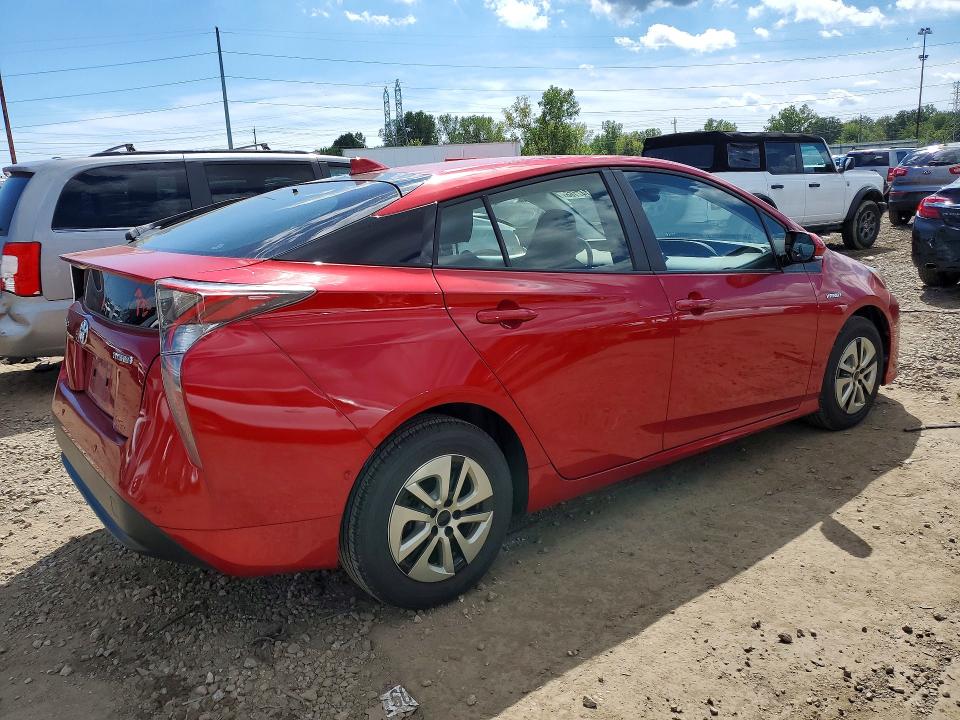 68147166 :رقم المزاد ، JTDKARFU8H3537844 vin ، 2017 Toyota Prius مزاد بيع