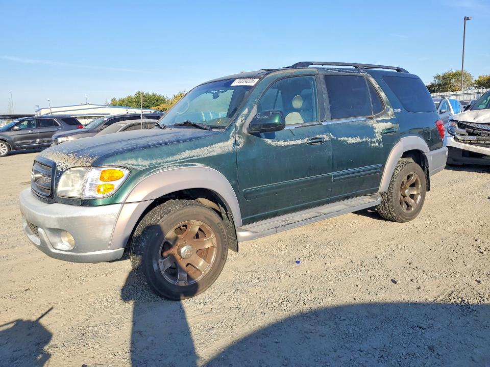 2002 Toyota Sequoia მანქანა იყიდება აუქციონზე, vin: 5TDZT34A12S132638, აუქციონის ნომერი: 70224226