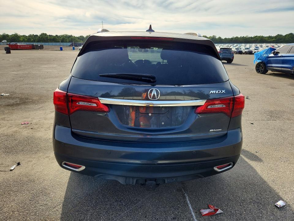 2016 Acura Mdx მანქანა იყიდება აუქციონზე, vin: 5FRYD4H96GB052115, აუქციონის ნომერი: 68501426