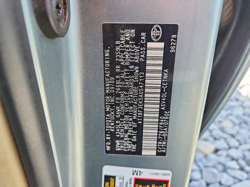 Aukcja sprzedaży 2010 Toyota Camry, vin: 4T1BF3EK5AU547113, numer aukcji: 69599156
