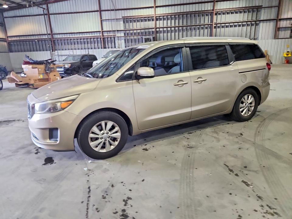 2016 Kia Sedona მანქანა იყიდება აუქციონზე, vin: KNDMB5C15G6158998, აუქციონის ნომერი: 70094906