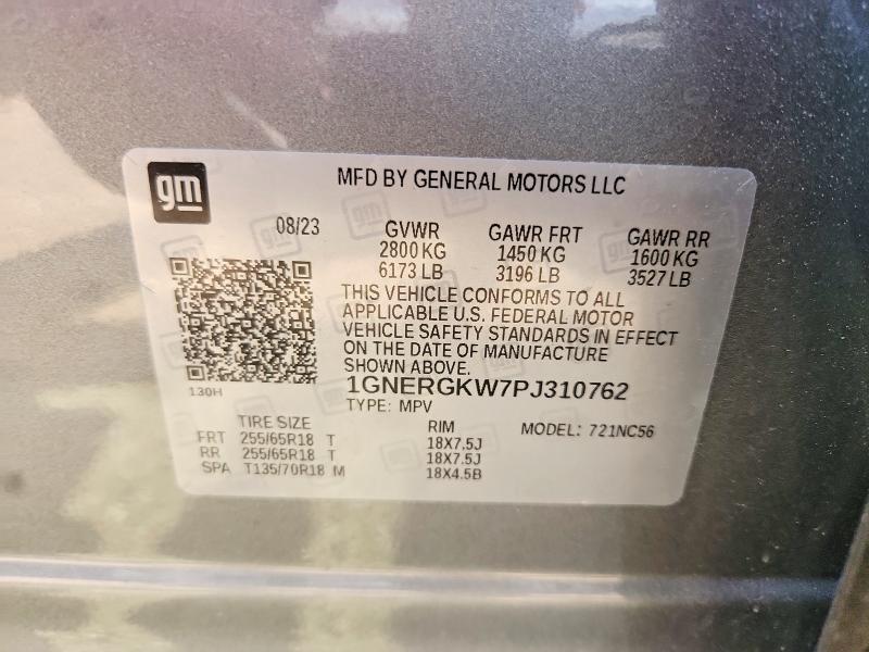 Aukcja sprzedaży 2023 Chevrolet Traverse, vin: 1GNERGKW7PJ310762, numer aukcji: 68625776