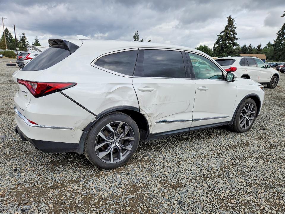 68785526 :رقم المزاد ، 5J8YE1H41NL010903 vin ، 2022 Acura Mdx مزاد بيع