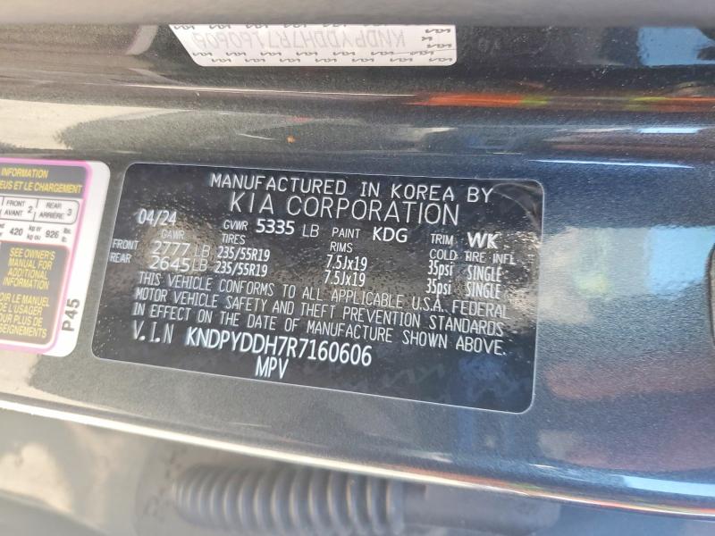 2024 Kia Sportage მანქანა იყიდება აუქციონზე, vin: KNDPYDDH7R7160606, აუქციონის ნომერი: 68682886