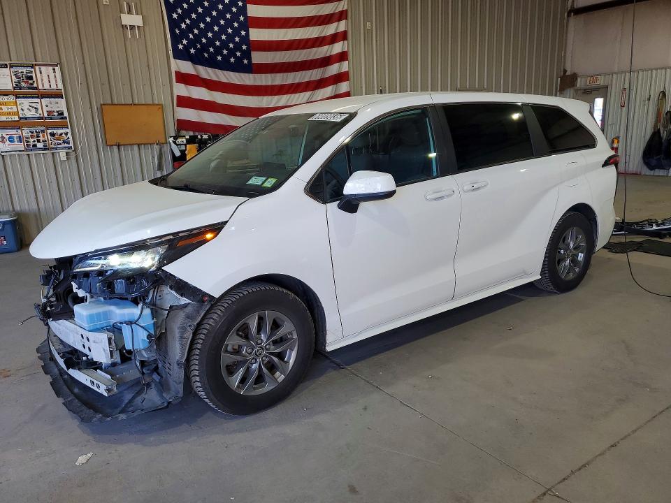 2025 Toyota Sienna მანქანა იყიდება აუქციონზე, vin: 5TDKSKFC3SS175889, აუქციონის ნომერი: 69009036