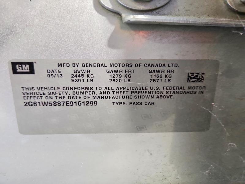 Aukcja sprzedaży 2014 Cadillac Xts, vin: 2G61W5S87E9161299, numer aukcji: 69502186