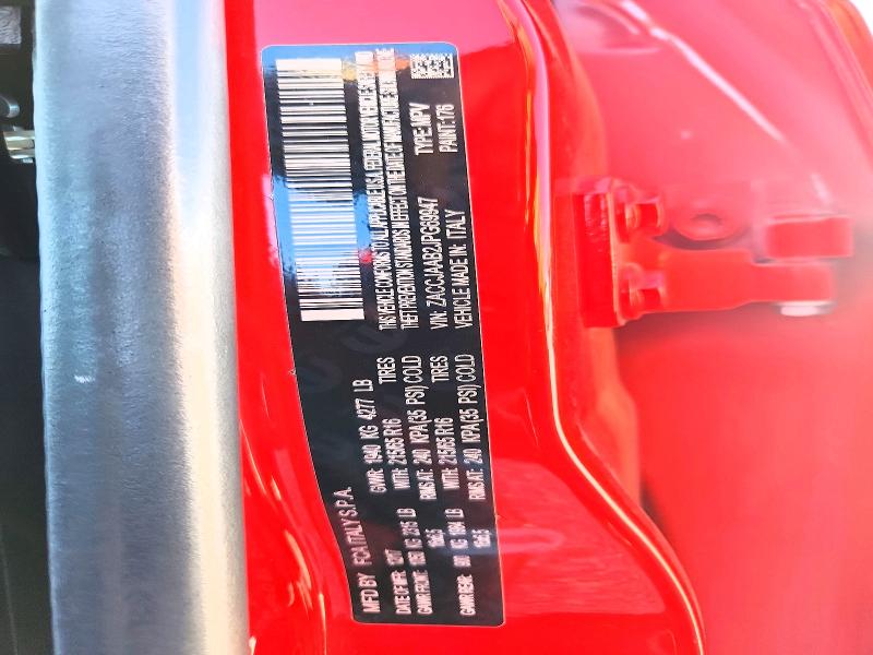 68594106 :رقم المزاد ، ZACCJAAB2JPG69947 vin ، 2018 Jeep Renegade مزاد بيع