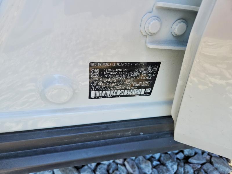 2025 Honda Hr-v მანქანა იყიდება აუქციონზე, vin: 3CZRZ2H37SM740842, აუქციონის ნომერი: 70951286