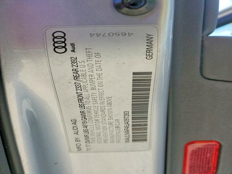 Aukcja sprzedaży 2018 Audi A4, vin: WAULMAF46JA097263, numer aukcji: 67772966