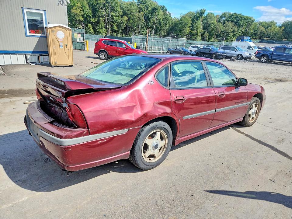2002 Chevrolet Impala მანქანა იყიდება აუქციონზე, vin: 2G1WH55K029301184, აუქციონის ნომერი: 68746016