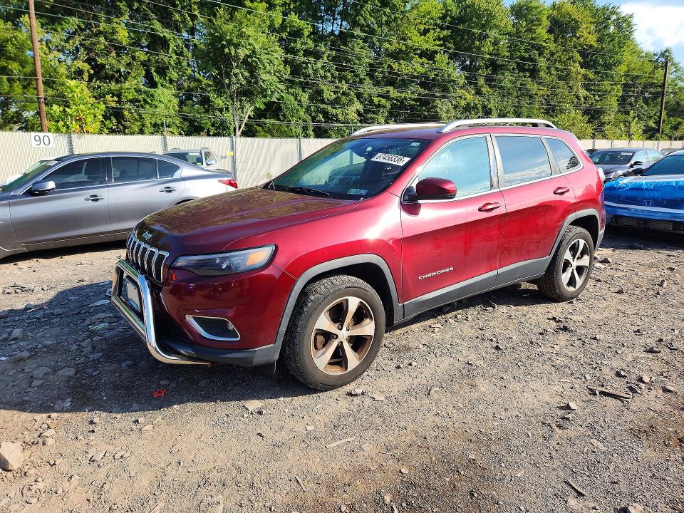 67456336 :رقم المزاد ، 1C4PJMDN1KD142653 vin ، 2019 Jeep Cherokee مزاد بيع