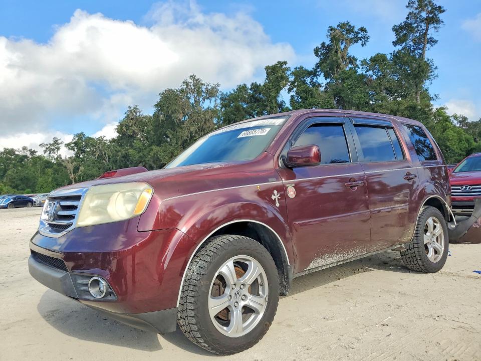 2013 Honda Pilot მანქანა იყიდება აუქციონზე, vin: 5FNYF3H53DB019149        , აუქციონის ნომერი: 68855776