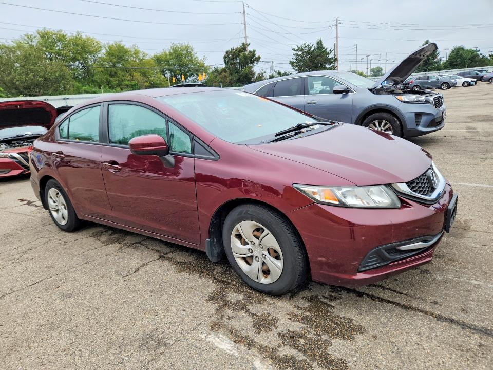 Продаж на аукціоні авто 2014 Honda Civic, vin: 2HGFB2F54EH553189, номер лоту: 70160526