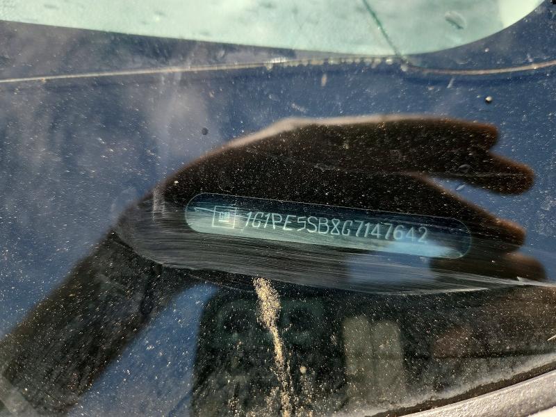 68376756 :رقم المزاد ، 1G1PE5SB8G7147642 vin ، 2016 Chevrolet Cruze Limited مزاد بيع