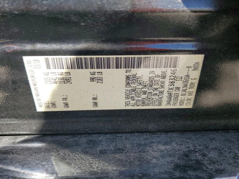 Aukcja sprzedaży 2018 Nissan Maxima, vin: 1N4AA6AP7JC383246, numer aukcji: 67150986