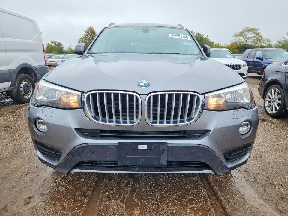 2017 Bmw X3 მანქანა იყიდება აუქციონზე, vin: 5UXWX9C31H0W74183, აუქციონის ნომერი: 69081146