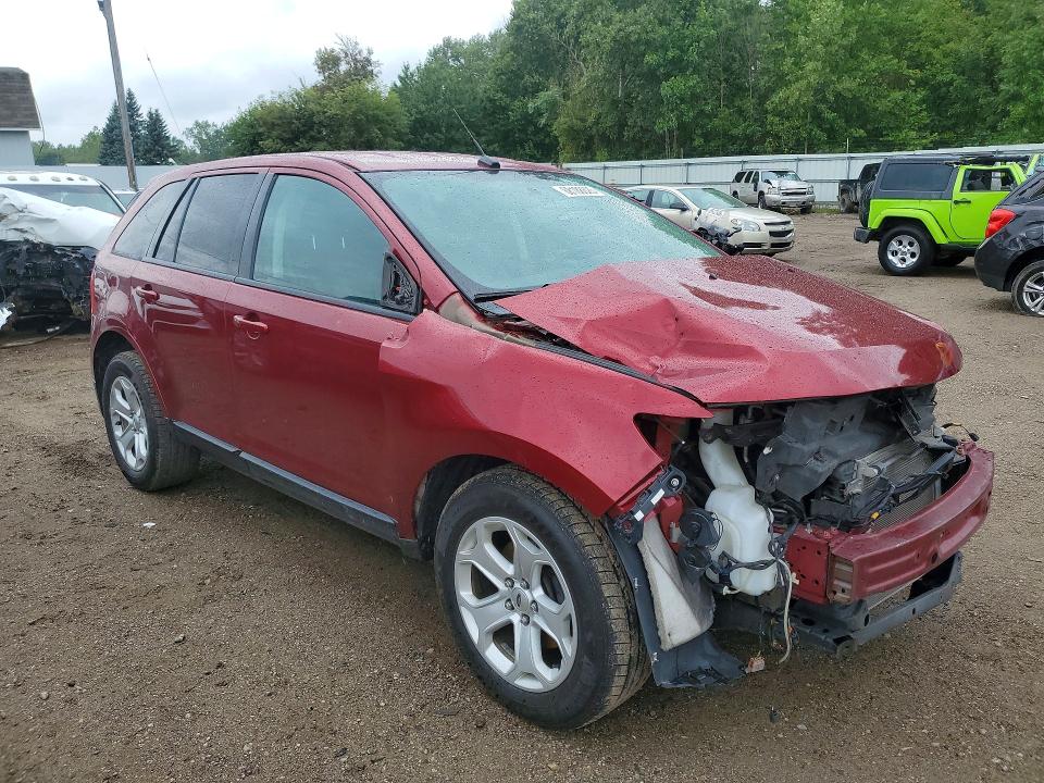 68188626 :رقم المزاد ، 2FMDK3JC8DBC92261 vin ، 2013 Ford Edge مزاد بيع