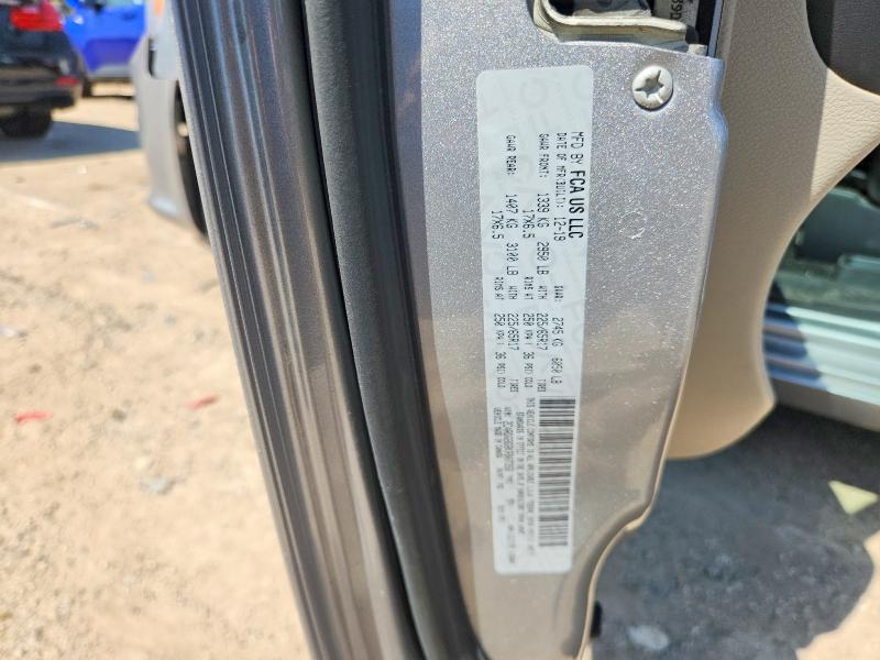 2019 Dodge Grand Caravan მანქანა იყიდება აუქციონზე, vin: 2C4RDGBG8KR807356, აუქციონის ნომერი: 67028786