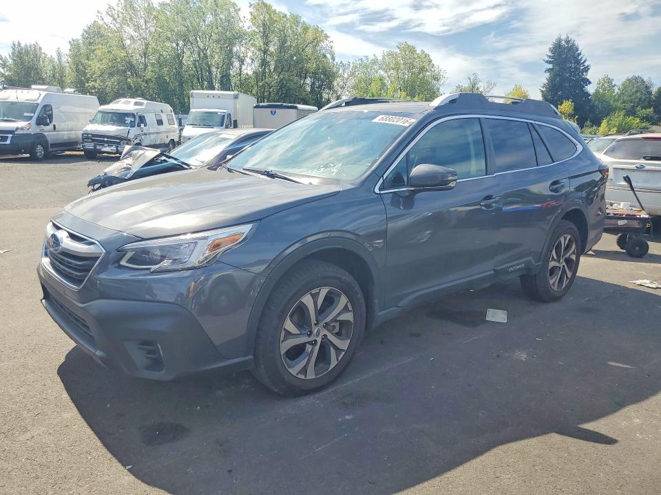 68802016 :رقم المزاد ، 4S4BTGND7N3257548 vin ، 2022 Subaru Outback مزاد بيع
