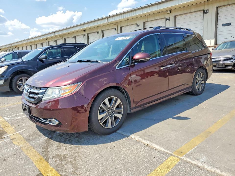 67330856 :رقم المزاد ، 5FNRL5H95EB129889 vin ، 2014 Honda Odyssey مزاد بيع