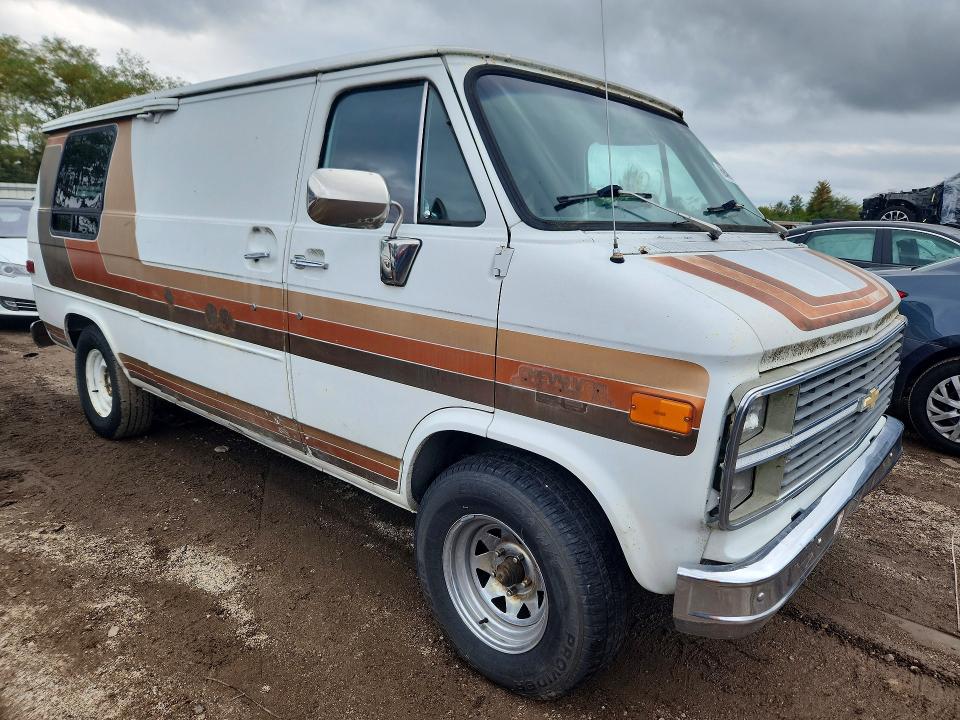 1983 Chevrolet G20 მანქანა იყიდება აუქციონზე, vin: 1GCEG25H3D7107309, აუქციონის ნომერი: 69400526