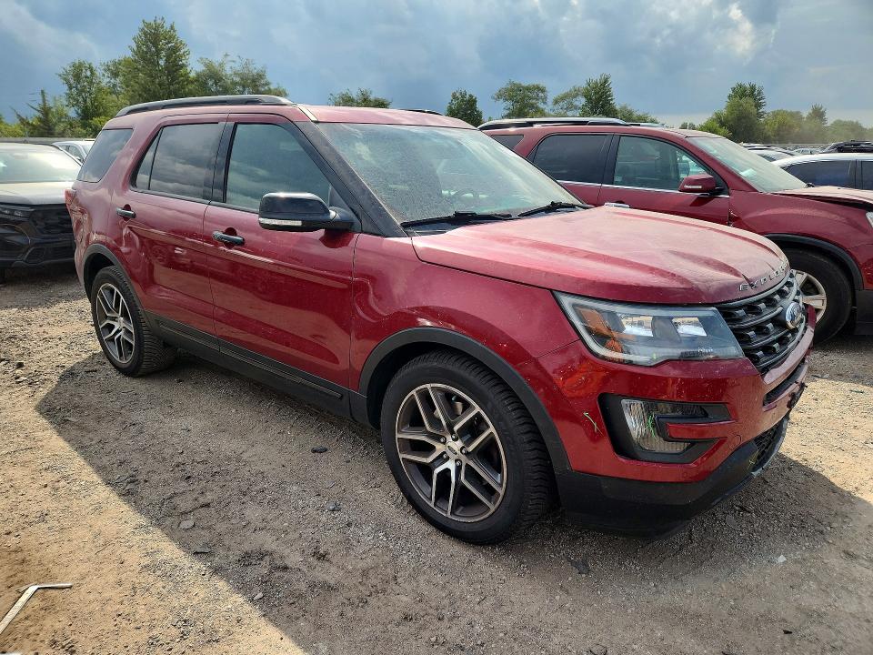 2016 Ford Explorer მანქანა იყიდება აუქციონზე, vin: 1FM5K8GT0GGA06876, აუქციონის ნომერი: 67272616