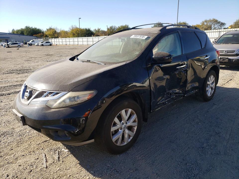 2011 Nissan Murano მანქანა იყიდება აუქციონზე, vin: JN8AZ1MWXBW186889, აუქციონის ნომერი: 70697836