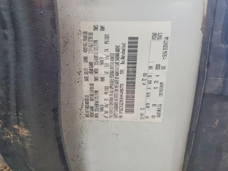 Продаж на аукціоні авто 2017 Ford Transit, vin: 1FBZX2ZM3HKA86770, номер лоту: 71292946