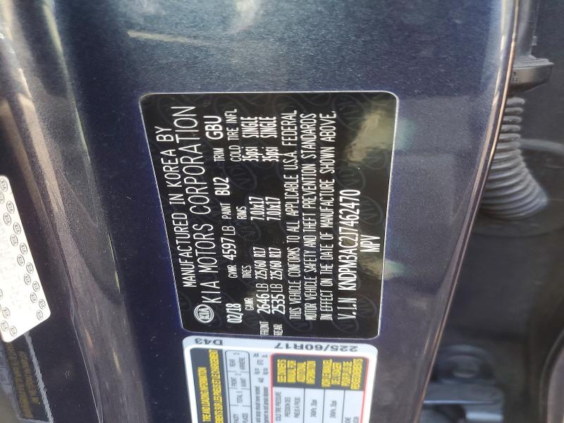 Aukcja sprzedaży 2018 Kia Sportage, vin: KNDPM3AC2J7462470, numer aukcji: 70901446