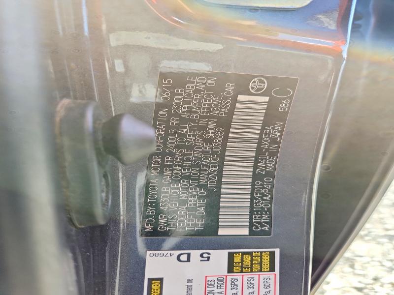 70884876 :رقم المزاد ، JTDZN3EU0FJ038689 vin ، 2015 Toyota Prius V مزاد بيع