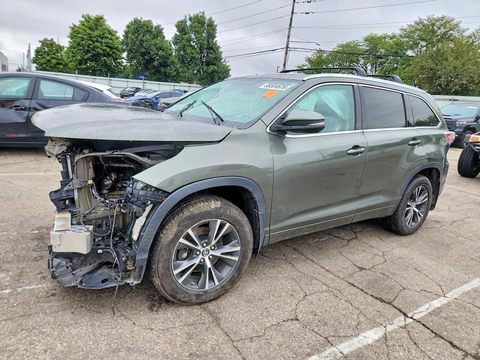 Aukcja sprzedaży 2016 Toyota Highlander, vin: 5TDJKRFH7GS327146, numer aukcji: 69304676
