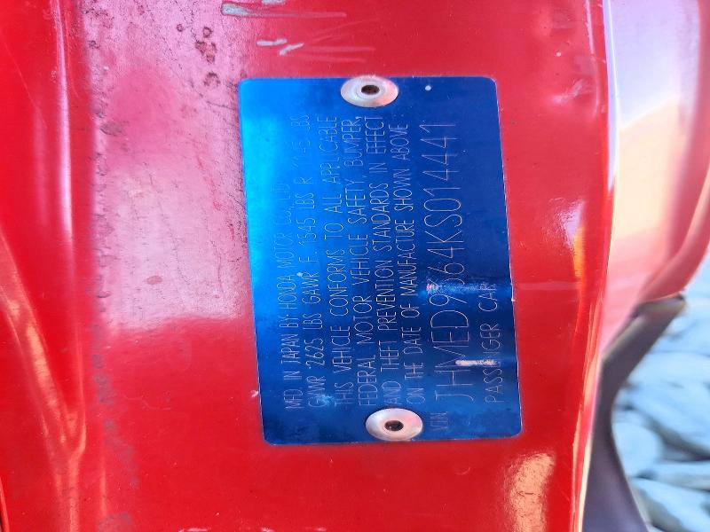 Продаж на аукціоні авто 1989 Honda Civic, vin: JHMED9364KS014441, номер лоту: 70718666