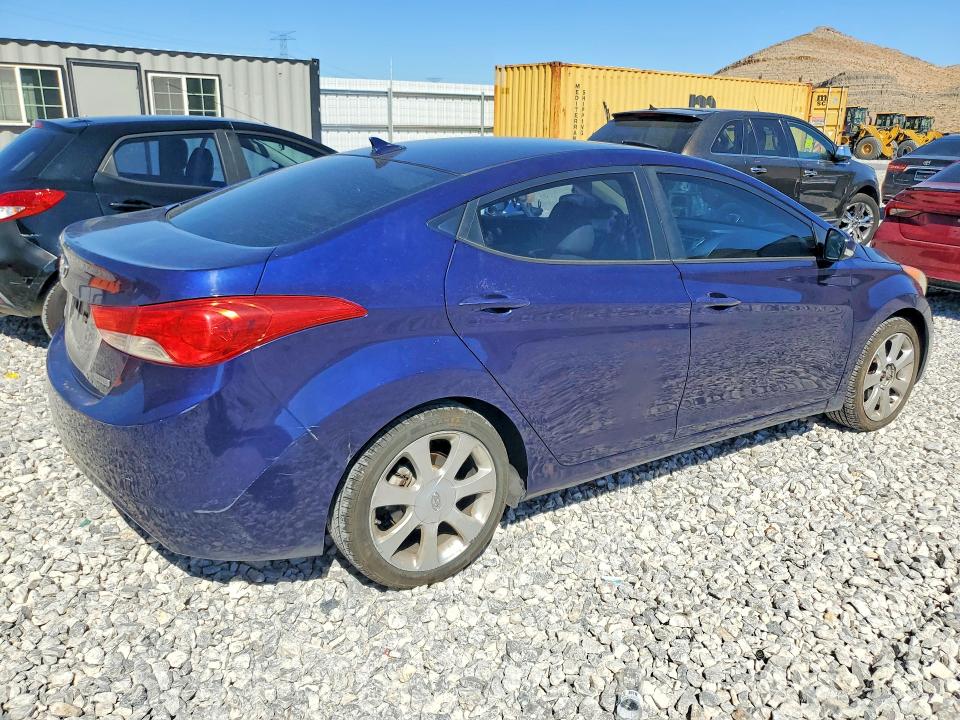 70254746 :رقم المزاد ، 5NPDH4AE0DH154423 vin ، 2013 Hyundai Elantra مزاد بيع